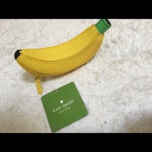 Kate Spade Banana Coin Purse NWT